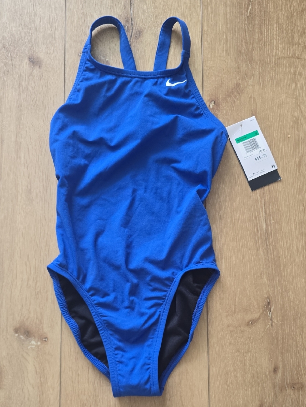 Nike Swim Womens HydraStrong Solid Fastback One Piece Swimsuit Size 30 Womens 4